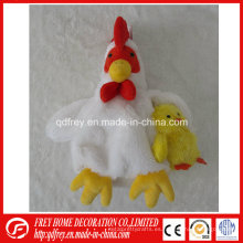 Bolso promocional del juguete del pollo de la felpa de la venta caliente